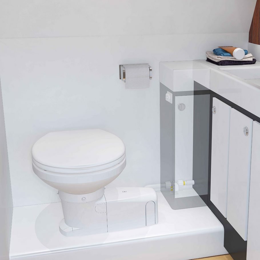 Sanimarin Maxlite+S Toilet 12V - ENEQ