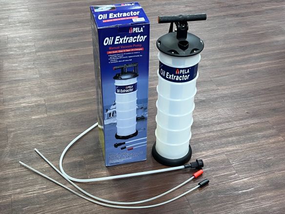 PELA 650 OIL EXTRACTOR - MANUAL VACUUM PUMP - ENEQ